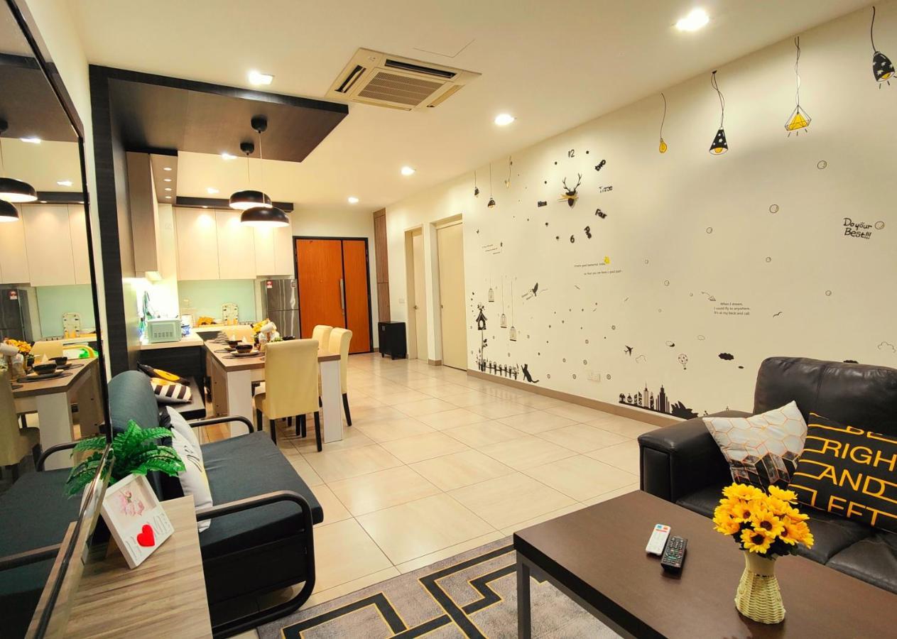 Ipoh City Modern Homestay Octagon 5-7 Pax Apartment Suite Free Parking By City Home Empire Exterior foto